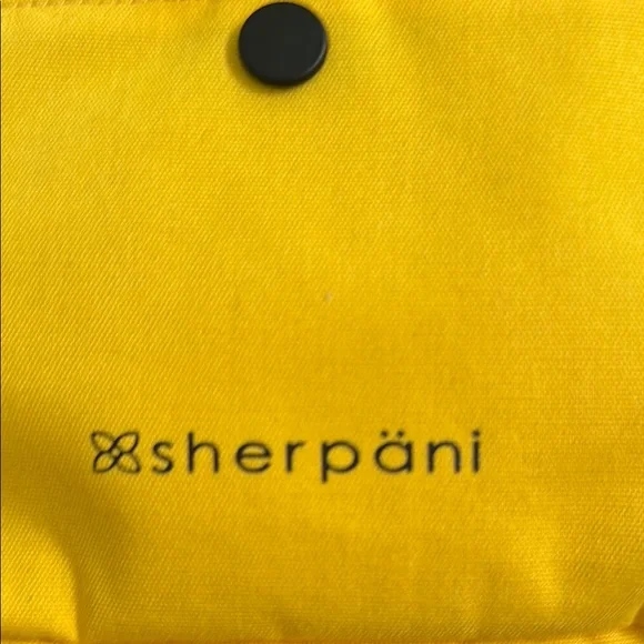 Sherpani Bright Sunny Yellow mini backpack Bag - Picture 3 of 8